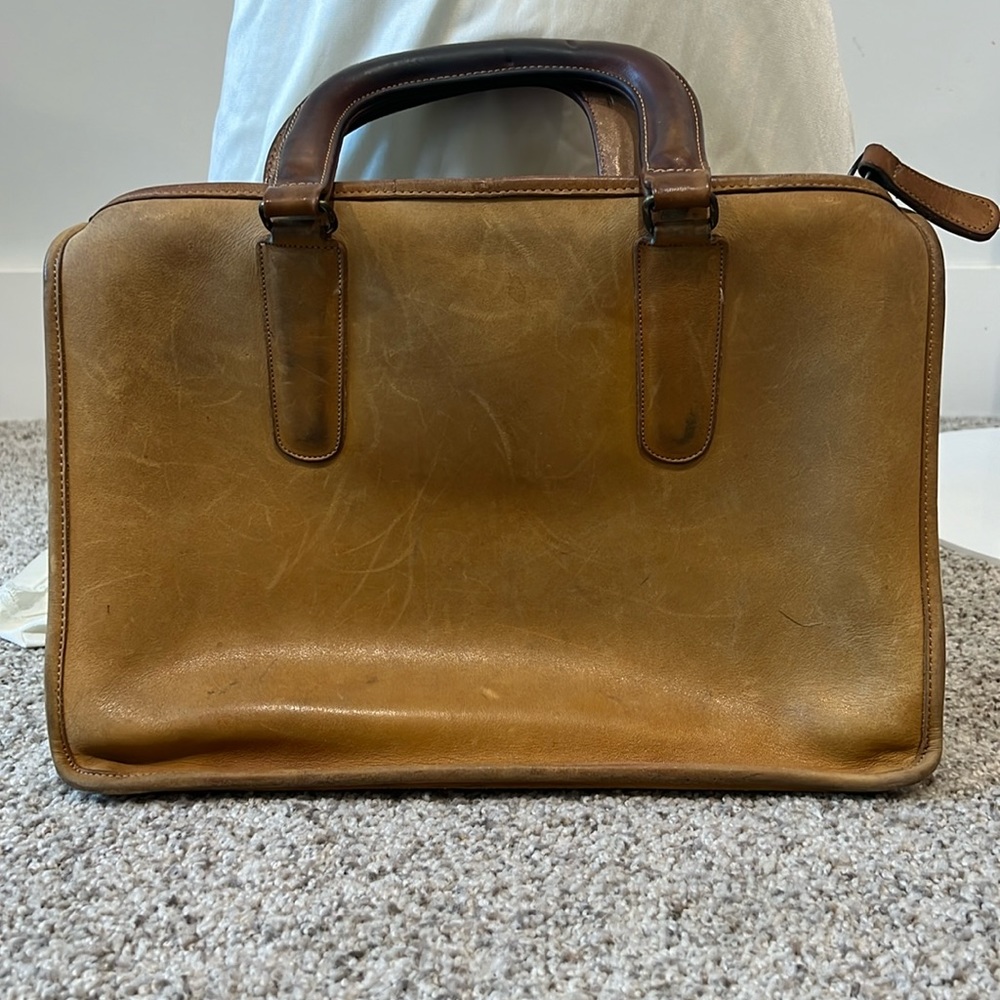 Vintage Coach Slim Satchel Standard made in NYC